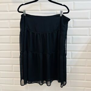 Vintage Women’s 14 Old Navy Tiered Ruffle Skirt